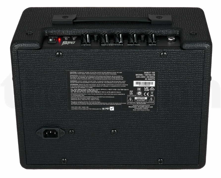 Ampli Blackstar Debut 15E – Black