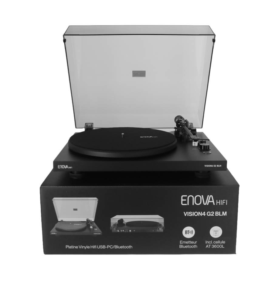 Platine Vinyle Hifi USB - Bluetooth - VISION4 G2 BLM8